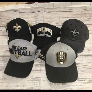 NEW ORLEANS SAINTS HATS GREAT CONDITION